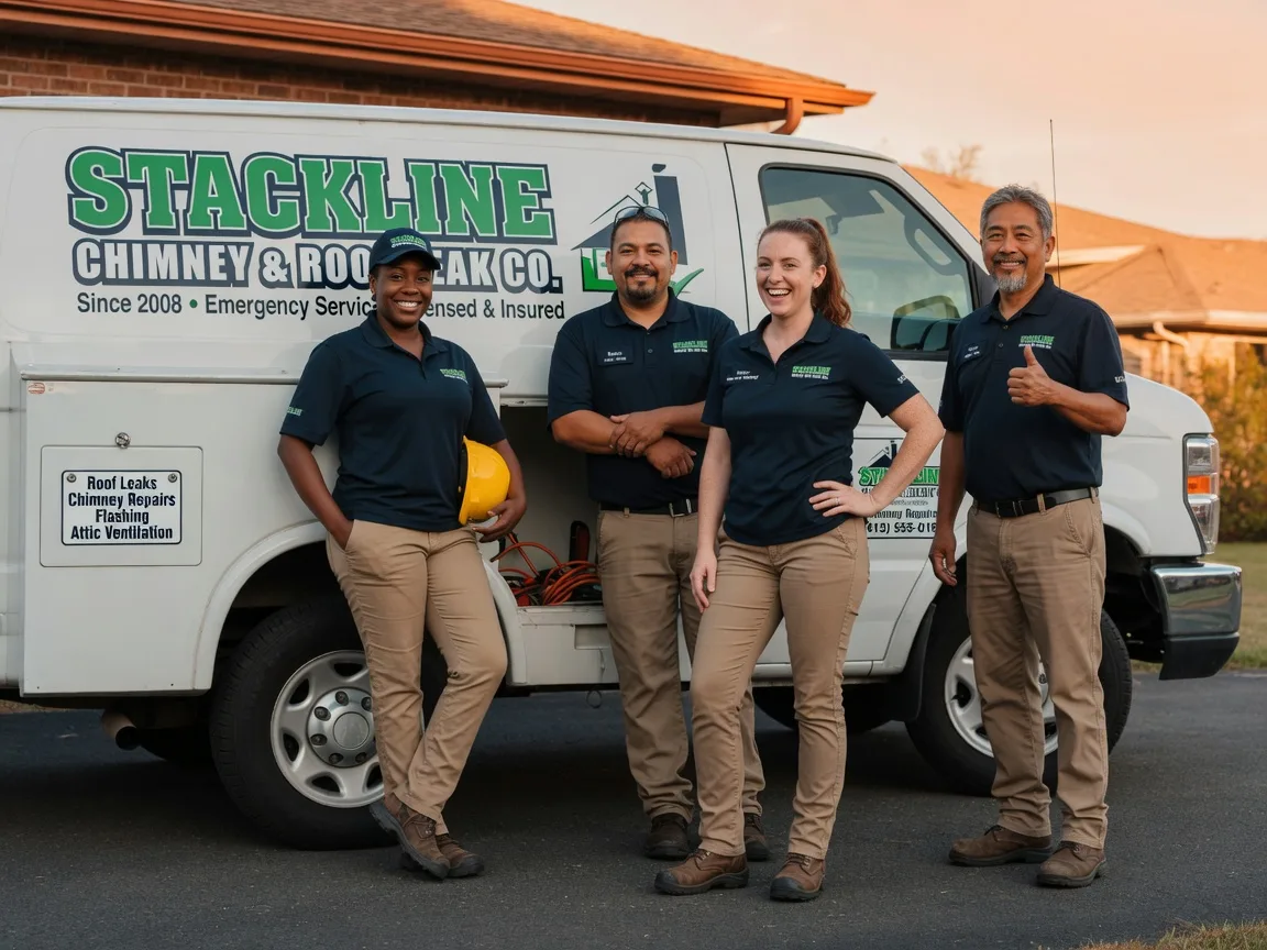 Chimney flashing repair company in Montgomery, MI